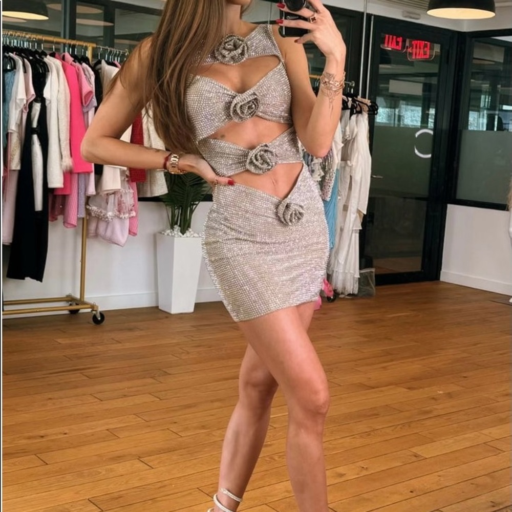 Sexy cut out dress